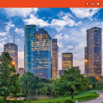 a picture of a city with a sky background.