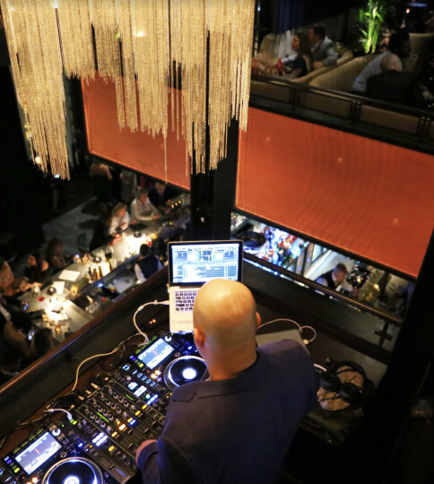 The Bygone DJ booth