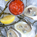 Oysters on the half shell