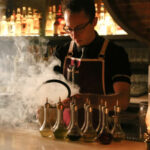 Mixologist at work