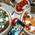 Handmade pizzas