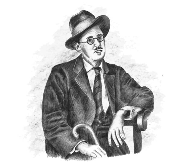 James Joyce sketch
