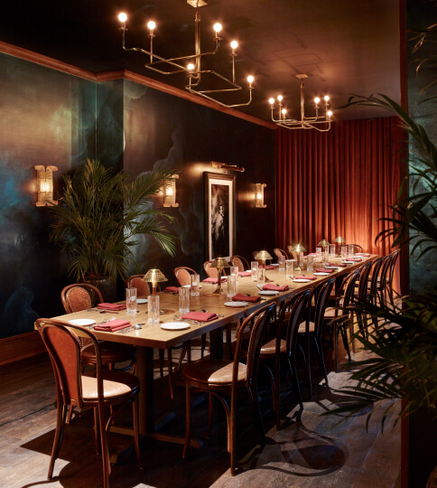 Monarque private dining room