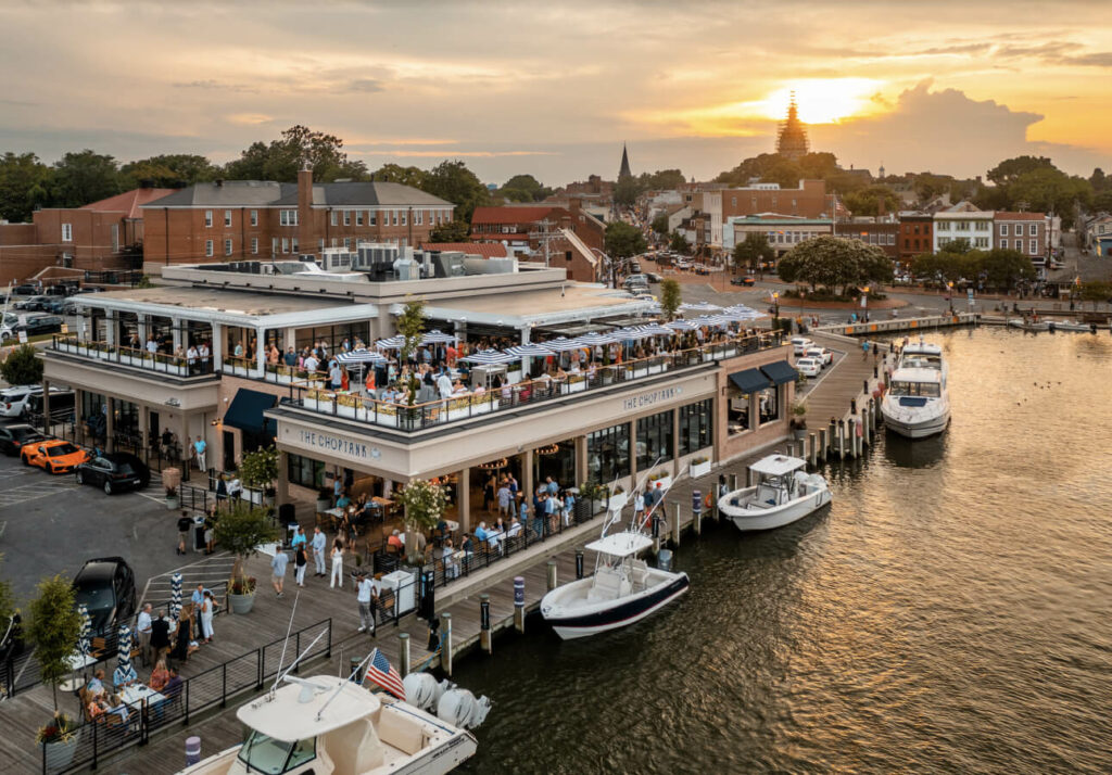 Sunset at The Choptank Annapolis