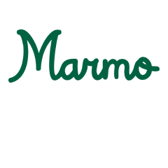 a close up of a logo on a black background.