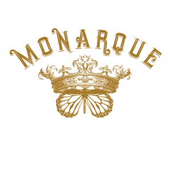a black and gold logo with the words nonnarque.
